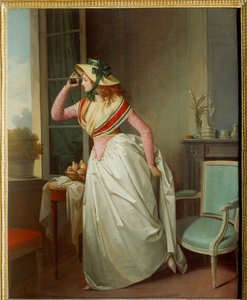 Vrouw in het oog door Henri Nicolas van Gorp