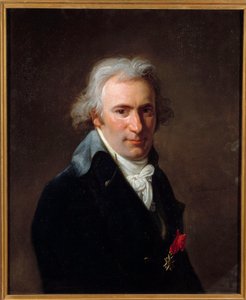 Portret van Jean Baptiste Canthaney genaamd Clery (1759-1809) kamerheer van Lodewijk XVI in de tempel door Henri Pierre Danloux