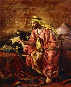 Een Arabier die een Brief Leest