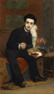Henri de Toulouse-Lautrec, 1883 door Henri Rachou