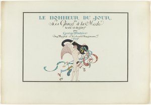 Joie de vivre: Le Bonheur du Jour ou Les Graces à la Mode Le Bonheur du Jour ou Les Graces à la Mode (titel op object)