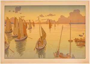 Aspecten van de natuur, nr. 11: Zonsondergang door Henri Rivière