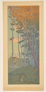 De laatste stralen door Henri Rivière