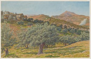 Puig del Mas. La Salette en Madeloc, Banyuls door Henri Rivière