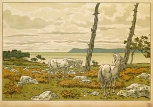 De baai door Henri Rivière
