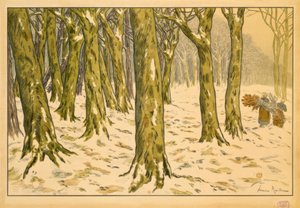 Le Bois. L’hiver