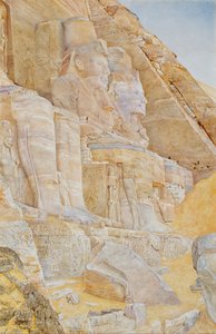 De Grote Tempel van Abu Simbel door Henri Roderick Newmann