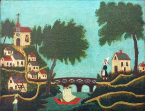 Landschap, de Brug