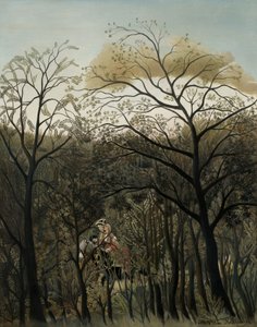 Rendezvous in het Bos, 1889 door Henri Rousseau