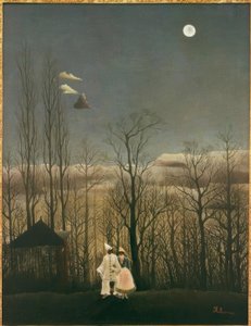 Een avond van carnaval door Henri Rousseau