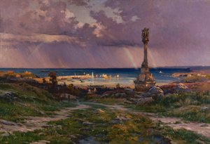 Na de storm in Portrieux