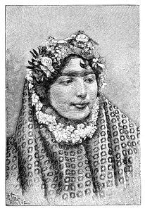 Een nobele Perzische dame, 1895 door Henri Thiriat