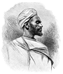 Een Arabische kameeldrijver, Noord-Afrika door Henri Thiriat