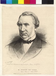 Stanislas-Charles-Henri-Laurenz Dupuy de Lome door Henri Thiriat