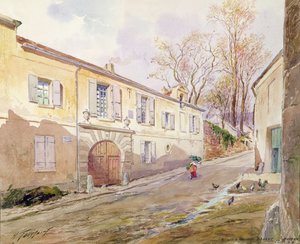Het Huis van Armande Bejart (1642-1700) in Meudon, c.1906