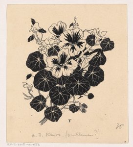 Oost-Indische kers door Henri Verstijnen (signed by artist)