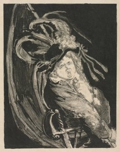 Vaandeldrager, 1893 door Henri de Groux
