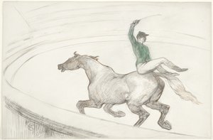 In het Circus: Jockey