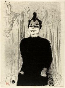 Bij de Gaieté Rochechouart: Nicolle door Henri de Toulouse-Lautrec