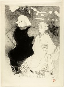 Bij de Moulin Rouge: de Frans-Russische Alliantie door Henri de Toulouse-Lautrec