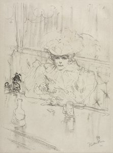 Au Hanneton door Henri de Toulouse-Lautrec