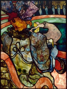 In het Nouveau Cirque, Papa Chrysanthème door Henri de Toulouse-Lautrec