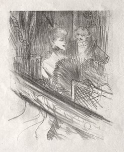 Aan de voet van de Sinaï: Le Baron Moïse door Henri de Toulouse-Lautrec