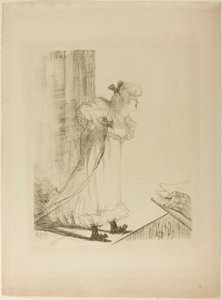 Cabaretzanger door Henri de Toulouse-Lautrec