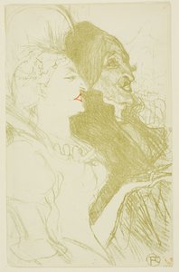 Carnaval door Henri de Toulouse-Lautrec
