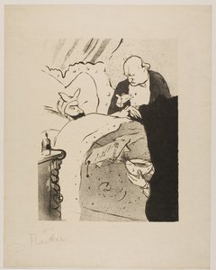 Carnot is ziek! door Henri de Toulouse-Lautrec