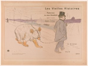 Omslagontwerp voor "Les Vieilles Histoires"