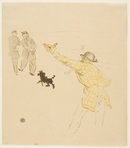 Omslag voor Le Fardeau de la Liberté door Henri de Toulouse-Lautrec