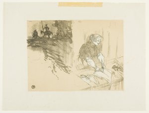 Omslag voor Les Courtes Joies door Henri de Toulouse-Lautrec