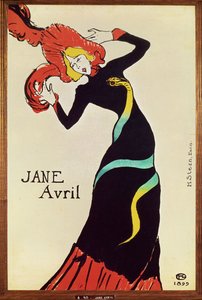 Danseres Jane Avril. Poster