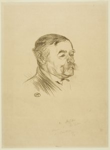 Désiré Dihau door Henri de Toulouse-Lautrec