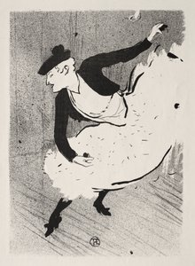 Edmée Lescot door Henri de Toulouse-Lautrec