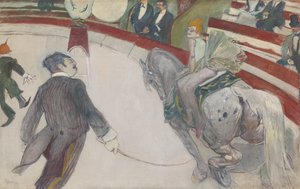 Equestrienne (Bij Cirque Fernando) door Henri de Toulouse-Lautrec
