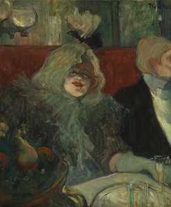 In een Privé Eetkamer (Bij de Rat Mort), c.1899