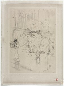 In de Hanneton door Henri de Toulouse-Lautrec