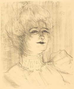 Jeanne Hading door Henri de Toulouse-Lautrec