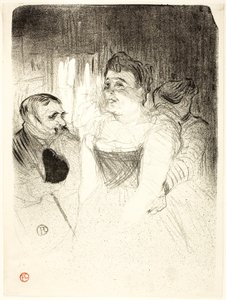 Judic door Henri de Toulouse-Lautrec