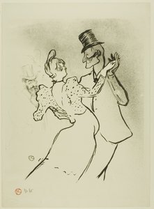 La Goulue door Henri de Toulouse-Lautrec