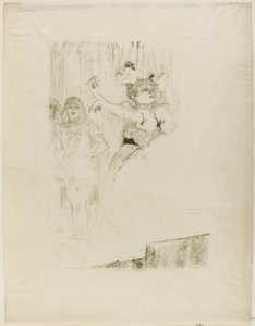 Lender danst de bolero in Chilpéric door Henri de Toulouse-Lautrec
