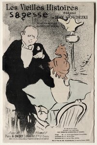 Les Vieilles histoires: Sagesse door Henri de Toulouse-Lautrec