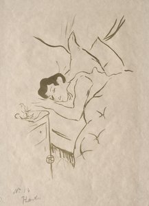 Les Vieilles histoires: Ta Bouche door Henri de Toulouse-Lautrec