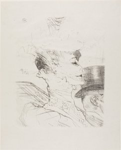Louise Balthy, uit Treize Lithographies door Henri de Toulouse-Lautrec