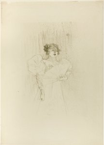 Luce Myrès, Vooraanzicht door Henri de Toulouse-Lautrec
