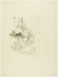 Wiegelied, uit Mélodies de Désiré Dihau door Henri de Toulouse-Lautrec