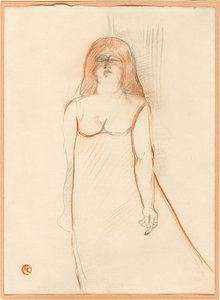 Juffrouw Cocyte door Henri de Toulouse-Lautrec