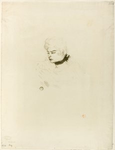 Juffrouw Pois Vert door Henri de Toulouse-Lautrec